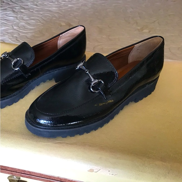 Franco Sarto Shoes - BEAUTIFUL BLACK PATENT SHOE by Franco Sarto, 8M, NWOT, Silver buckle